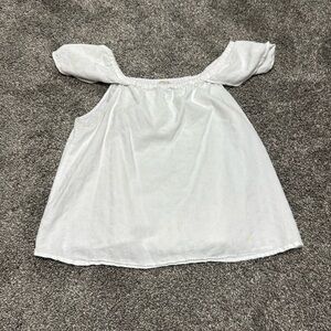 5/$25 J. Crew White Top Small